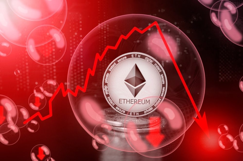 ethereum cours chute crypto-krach