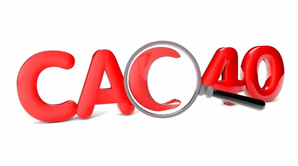 point hebdomadaire CAC40