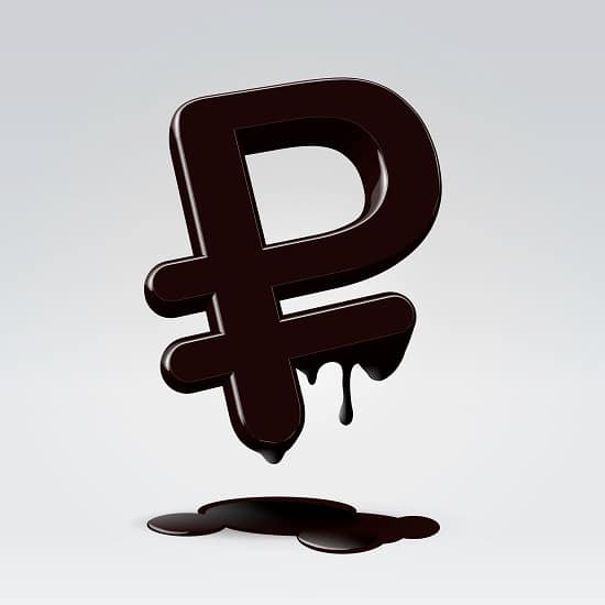 rouble pétrole