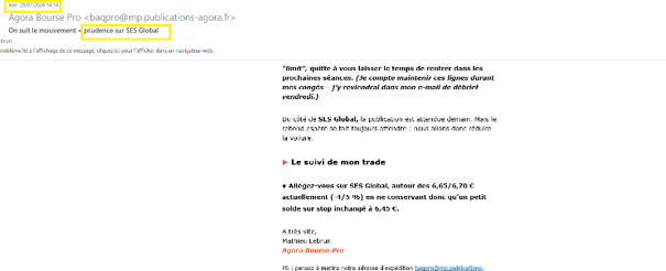 SES_alerte_Agora_Bourse_Pro_300726